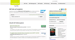Desktop Screenshot of newjob.de